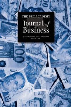 Paperback The Brc Academy Journal of Business Book