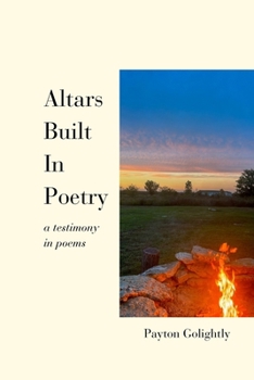 Paperback Altars Built In Poetry Book
