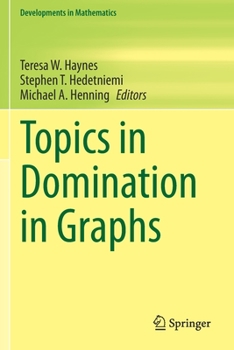 Paperback Topics in Domination in Graphs Book