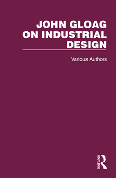 Hardcover John Gloag on Industrial Design Book