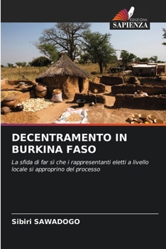 Decentramento in Burkina Faso (Italian Edition)