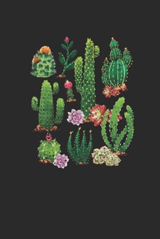 Cacti of the Southwest: Cactus Lover Notebook 120 Pages College Rule