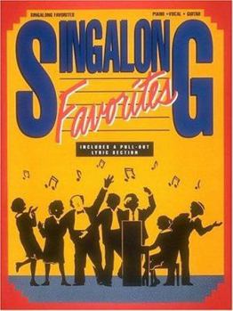 Paperback Singalong Favorites - Piano/Vocal/Guitar Songbook 39 Classic Songs for Singalong Fun Sheet Music for Piano, Voice, and Guitar Great for Singers and Mu Book
