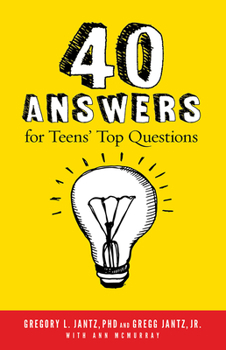 Paperback 40 Answers for Teens' Top Questions Book