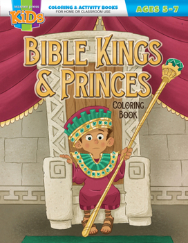 Bible Kings and Princes Coloring & Activity Book