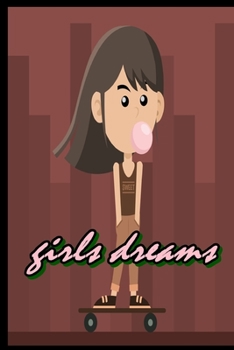 Paperback Notebook Girl Dreams: Notebook Girl Dreams Journal for Writing Book