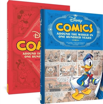 Hardcover Disney Comics: Around the World in One Hundred Years: Deluxe Edition Book