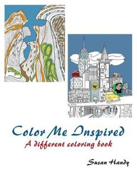 Paperback Color Me Inspired: a different coloring book