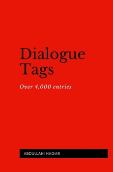 Paperback Dialogue Tags: Over 4,000 entries! Book