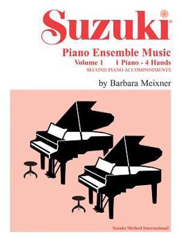 Paperback Suzuki Piano Ensemble Music for Piano Duet, Vol 1: Second Piano Accompaniments Book