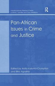 Hardcover Pan-African Issues in Crime and Justice Book