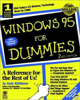Paperback Windows 95 for Dummies Book