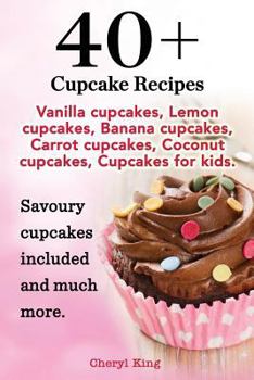 Paperback 40 Cupcake Recipes Book