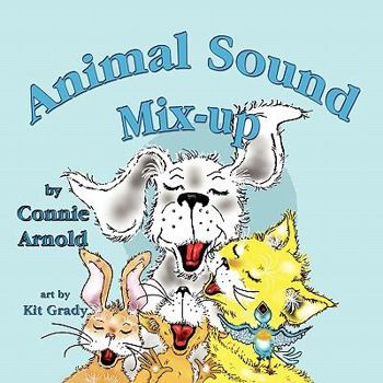 Paperback Animal Sound Mix-Up [Large Print] Book