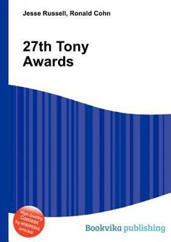 Paperback 27th Tony Awards Book