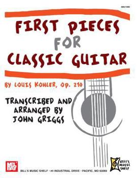 Paperback First Pieces for Classical Guitar Book