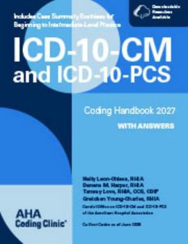 Paperback ICD-10-CM and ICD-10-PCS Coding Handbook, with Answers, 2027 Rev. Ed. Book