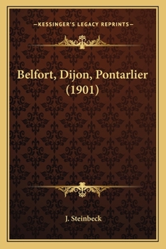 Paperback Belfort, Dijon, Pontarlier (1901) [German] Book