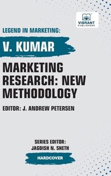 Hardcover Marketing Research: New Methodology (Legend in Marketing) Book