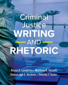 Paperback Criminal Justice Writing and Rhetoric Book