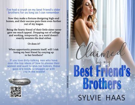 Claimed by my Best Friend's Brothers: A Ménage Romance (Eggplant Canyon)