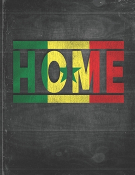 Home: Senegal Flag Personalized Retro Gift for Senegalese Retired Coworker Friend Party  Undated Planner Daily Weekly Monthly Calendar Organizer Journal