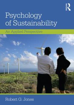 Paperback Psychology of Sustainability: An Applied Perspective Book
