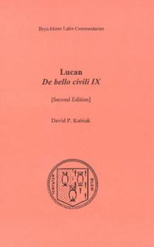 Paperback de Bello Civili IX [Latin] Book