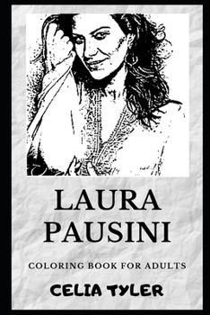 Paperback Laura Pausini Coloring Book for Adults Book