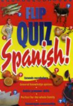 Hardcover Flip Quiz Spanish Book