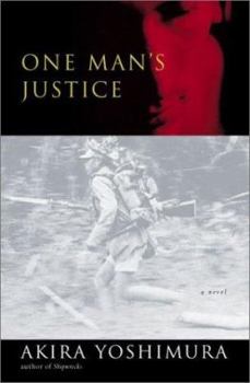 Hardcover One Man's Justice Book