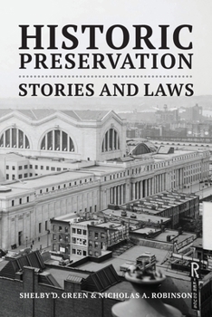 Paperback Historic Preservation: Stories and Laws Book