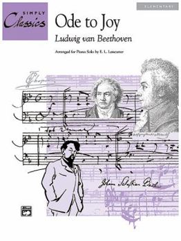 Paperback Ode to Joy (Theme from 9th Symphony): Sheet Book