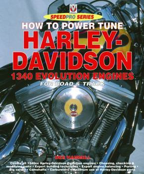 Paperback How to Power Tune Harley Davidson 1340 Evolution Engines Book