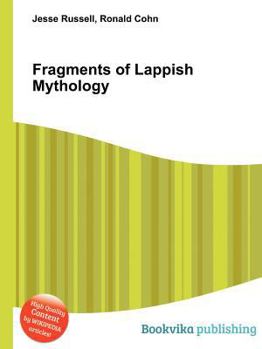 Paperback Fragments of Lappish Mythology Book