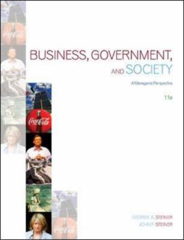 Hardcover Business, Government and Society: A Managerial Perspective Book