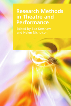 Hardcover Research Methods in Theatre and Performance Book