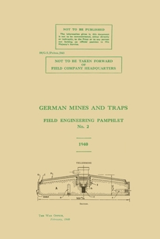 Paperback German Mines and Traps Book