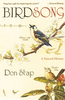 Paperback Birdsong: A Natural History Book
