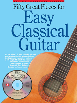 Paperback Fifty Great Pieces for Easy Classical Guitar Book
