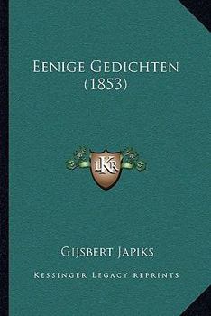 Eenige Gedichten (1853)