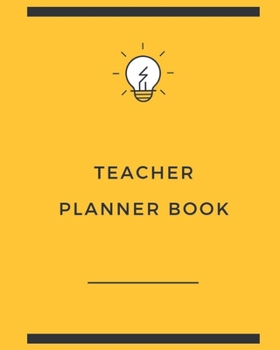 Paperback Teacher Planner Book: TEACHER JOURNAL/ORGANIZER INFO SHEET School Lesson Planner Teacher Record Book Teacher Notebooks and Journals Academic Book