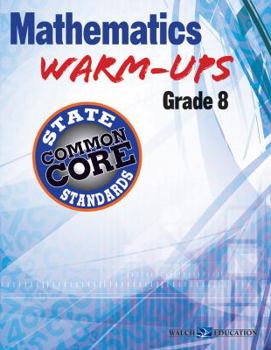 Paperback Mathematics Warm-Ups for Ccss, Grade 8 Book