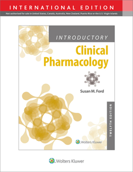 Paperback Introductory Clinical Pharmacology Book