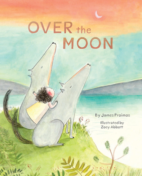 Hardcover Over the Moon: (Read-Aloud Bedtime Book for Toddlers, Animal Book for Kids) Book