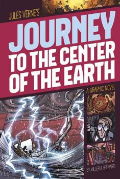 Paperback Journey to the Center of the Earth: A Graphic Novel Book