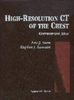Hardcover High Resolution CT of the Chest: A Comprehensive Atlas Book