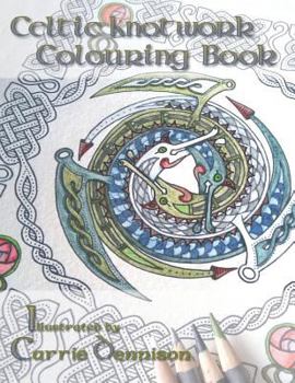 Paperback Celtic Knotwork Colouring Book: Original Celtic knotwork illustrations by Dendryad Art Book
