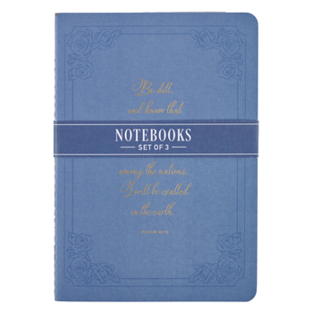 Office Product Notebooks Medium Be Still - Psa 46:10 Book