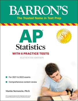 Paperback AP Statistics: With 6 Practice Tests Book